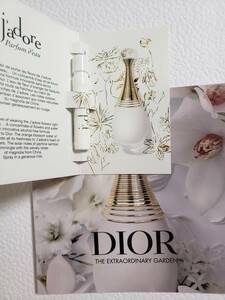 新品★Dior ジャドール パルファン ドー＜オードゥ パルファン＞ 1.2ml♪香水♪自然の花本来のフレッシュな香り★サンプル