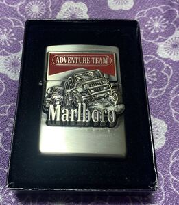 ZIPPO Marlboro ADVENTURE TEAM ジッポー マルボロ アドベンチャー たばこ　現状品