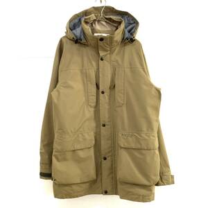 ☆AIGLE エーグル GORE-TEX ゴアテックス 8504-05404 マウンテンパーカー カーキ系 サイズM 防水 アウトドア 古着【送料一律/同梱可能】G