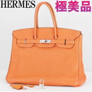 セール　極美品 HERMES エルメス バーキン35 トゴ 口N ハンドバッグ