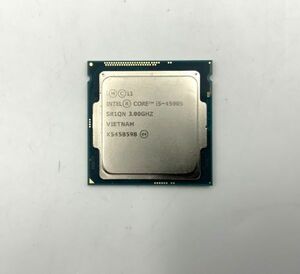 ●中古/cpu/ i5-4590S SR1QN 3.00GHz 4コア 4スレッド FCLGA1150 管理番号：20240802-32