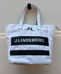 【格安スタート】【J.LINDEBERG】超軽量　カートバッグ　【男女兼用】ポケット、仕切り多、普段使いにもオッケー！