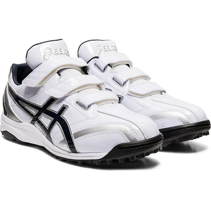 asics アシックス 25.0cm 野球 ベースボール トレーニングシューズ NEOREVIVE TR 2 1123A015 ホワイト/ネイビー [管理:1400001343]