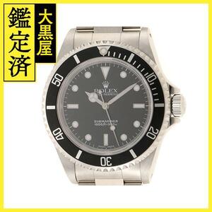 P番 並行 ROLEX ロレックス 時計 サブマリーナ・ノンデイト 14060 ブラック文字盤 SS 自動巻き メンズ M【200】