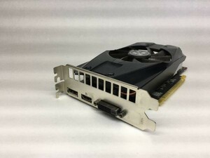 【中古/動作保証（DQ10ベンチ確認済）】(管：G228) 玄人志向 NVIDIA GeForce GTX1050/ GDDR5/ 2GB/ DVI/ HDMI/ DisplayPort