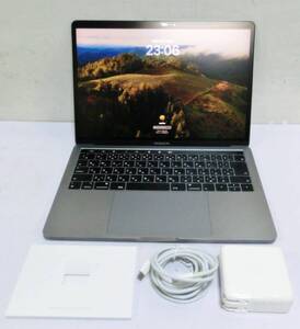 【　美品　】Apple　MacBook Air 13.3インチ ノートPC 　A1989　動作良好　16GB　256GB　macOS Sonoma 14.7　Core i5　アップル