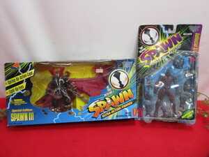 【OH7624/8】未使用　SPAWN　スポーン　フィギュア2点セット　SPAWNIII　アメコミ　アメリカンコミック