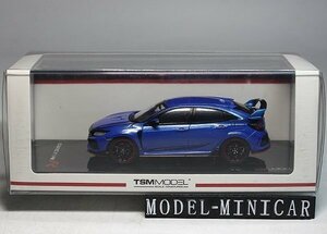 ▲超希少！TSM 1/43 ホンダ Civic シビックType R タイプ R 無限 FK8 Mugen 青