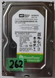 ★HDD-262・263 ２枚組 Western Digital WD3200AVVS-63L2B0 320GB SATA [認識せず] ジャンク品 【格安発送!! (クリックポスト＝185円)】★