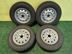 185/80R14 97/95N LT 2020年スダットレス TOYO 4本セット 5穴 PCD114.3 14×5J ハブ67mm