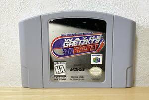 Nintendo64 wayne gretzky 3d hockey　北米版　海外版　起動確認済み