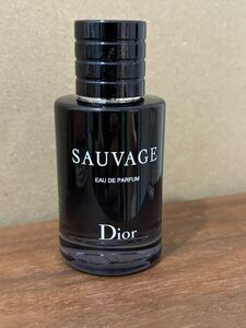 残量多 国内取扱正規品 Dior SAUVAGE オードゥパルファン ディオール ソヴァージュ クリスチャンディオール 香水 60ml