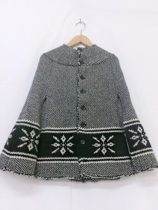 JUNYA WATANABE MAN COMME des GARCONS ジュンヤワタナベ マン コムデギャルソン ニットポンチョ UK-N027 AD2003 外套 Outer