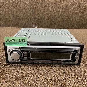 AV7-393 激安 カーステレオ CDプレーヤー ADDZEST DX415 0008886 CD FM/AM 通電未確認 ジャンク