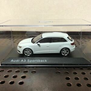 264 ミニカー 1/43 Audi アウディ　A3 スポーツバック　Sportback　模型 完成品 ディーラー正規品　モデルカー