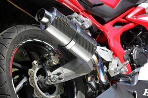 SP忠男 CBR250RR MC51 17-19年式 パワーBOX スリップオン チタン/カーボン 新品 SP TADAO