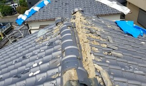 石川県　能登地方　地震屋根修理　屋根工事　地震保険対応
