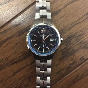 【カシオ】 オシアナス Manta 新品 OCW-S340-1AJF 電波ソーラー 腕時計 シルバー 男性 CASIO メンズ 未使用品