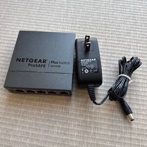 【動作品】NETGEAR GS105E 5ポート スイッチングハブ