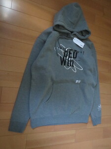 特価即決 送料無料発送 人気完売 BEDWIN & THE HEARTBREAKERS L/S PULLOVER HOODED SWEAT DAVID XL グレー 正規品 新品未使用タグ付き