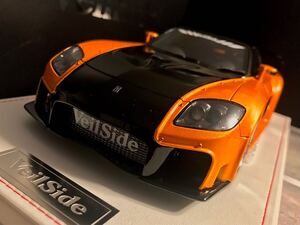 送料無料☆ 1/18 映画 ワイルドスピード Tokyo Drift ハン仕様風 VeilSide RX-7 FORTUNE ナンバー モディファイ CUSTOM Fast & Furious