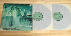 希少 初版 1998年版 Boards Of Canada Music Has The Right To Children 2LP WARP&SKAMロゴ