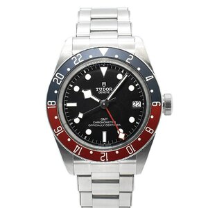 チューダー(チュードル)　TUDOR　ヘリテージ ブラックベイ GMT 青赤ベゼル　Ref.79830RB　41mm　ブラック