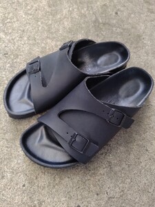 ビルケンシュトック BIRKENSTOCK チューリッヒ Zurich 40 26cm ナローフィット 細幅 黒 オールブラック 