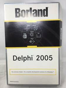 FY-191 Borland DELPHI 2005 ボーランド Windows版 パッケージ プログラミング/開発ツール