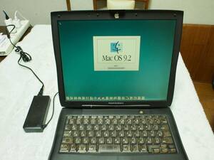 Apple PowerBook G3 Lombard 完動品 アプリ多数インストールのまま