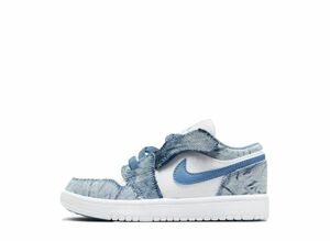 Nike PS Air Jordan 1 Low ALT "Washed Denim" 19.5cm DM8948-100