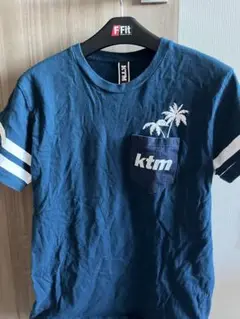 ktm ポケット付きライブTシャツ ネイビー