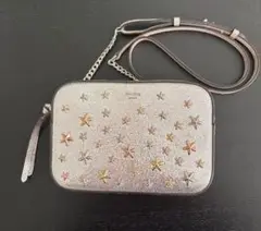 JIMMY CHOO シルバー 星型ショルダーバッグ