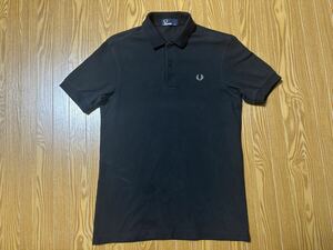 FRED PERRY ポロシャツ ブラック XSサイズ POLO UK イングランド フレッドペリー スカパラ SKA Punk RUDE Mods さらば青春の光 