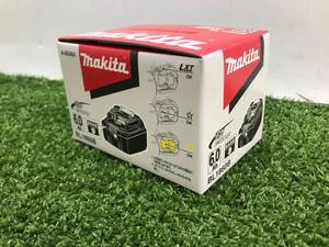 【未使用品】makita(マキタ) 18v6.0Ahリチウムイオンバッテリー (＊雪マーク) BL1860B/ITW6U0UP6RWU