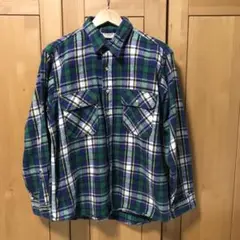 古着屋購入 FIVEBROTHER チェックシャツ ネルシャツ シャツジャケット