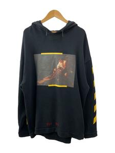 OFF-WHITE◆パーカー/S/コットン/BLK