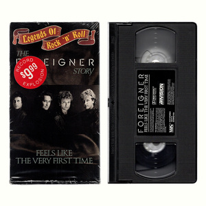 《VHS》 フォリナー The Foreigner Story / Feels Like The Very First Time [50177-3]