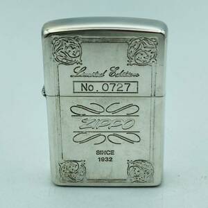 a0715602 ZIPPO ジッポ ライター SINCE 1932 Nn.0727 オイルライター ロゴ USA コレクション タバコ 中古品