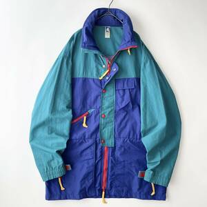 【90s/USA古着】SIERRA DESIGNS size/L (kb) シェラデザイン オーバーサイズ スキーウェア マルチカラーコート マウンテンジャケット