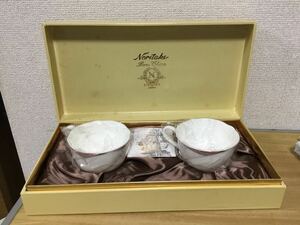 Noritake ボーンチャイナy6546c/9917 ペア カップ&ソーサー 未使用品