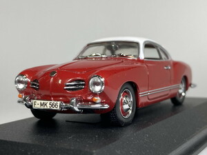 カルマンギア クーペ Karmann Ghia Coupe 1/43 - ミニチャンプス Minichamps