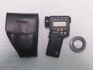 E072／動作品【MINOLTA SPOTMETER F スポットメーター 計1点】露出計