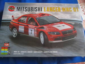 ■ AIRFIX 三菱 ランサー WRC01 プラモデル 2001年 ラリー #7 ミニカー モデルカー ◆新品◆