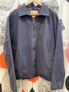 Woolrich ウールリッチ スウィングトップ L ネイビー VINTAGE ジップアップジャケット ドリズラー