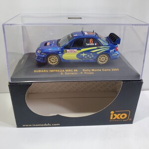 IXO イクソ 1 /43「SUBARU IMPREZA WRC #6 RALLY MONTE CARLO 2005」スバル インプレッサ ラリー モンテカルロ 涙目 新品未使用 629