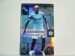 WCCF FOOTISTA 2019 フェルナンジーニョ　Fernandinho Fernando Luiz Rosa 1985 Brazil　Manchester City FC 18-19　2-7R