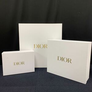 DIOR ディオール 保存BOX ショッピング箱 ギフトボックス空箱 紙箱 3点まとめて い2