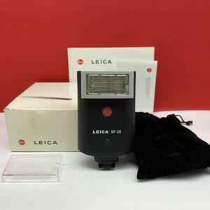 □ LEICA SF20 フラッシュユニット ストロボ カメラ アクセサリー 通電、発光確認済 ライカ