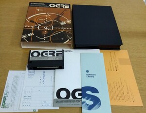 送料無料 動作未確認 MSX2 ＯＧＲＥ オーガ システムソフト レトロパソコンゲーム レトロゲーム 1987年 昭和レトロ